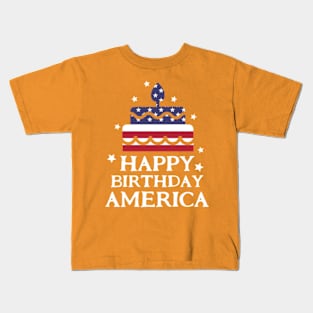 Happy Birthday America Kids T-Shirt